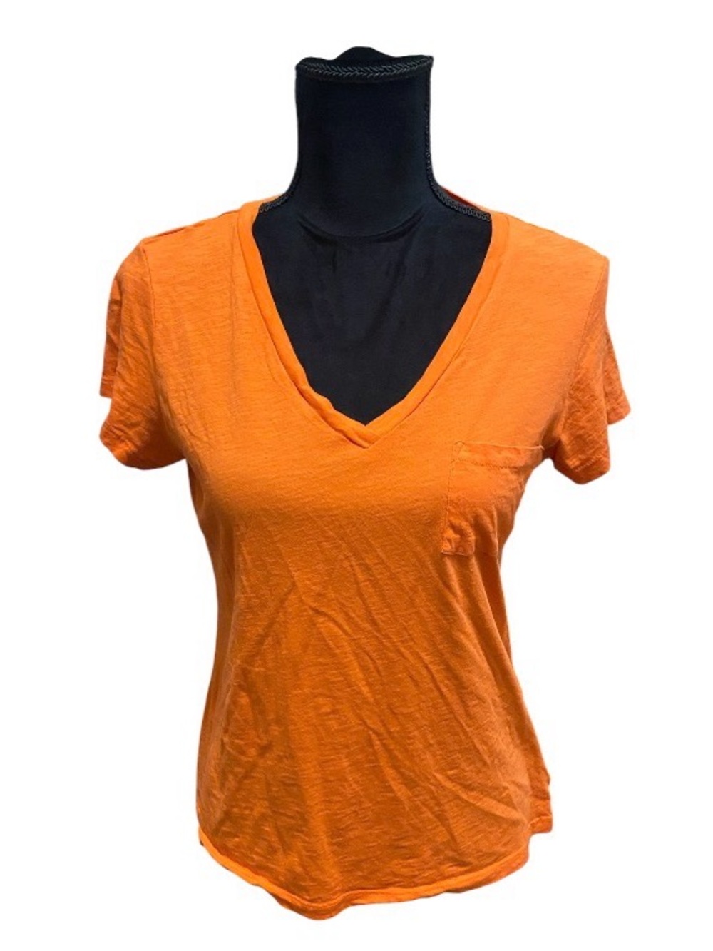 Max Studio V-Neck Pocket Tee